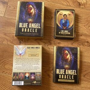 Toni Carmine Salerno Blue Angel Oracle Cards & Guidebook 2011 Authentic Original